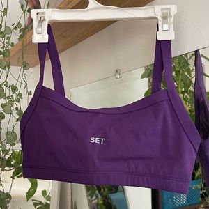 SET Active - Sportbody Dip Bra - Swish Purple